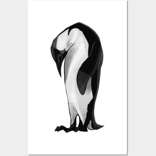 Cartoony Doomed Penguin Posters and Art